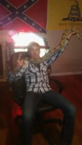 Florida Man Captures, Keeps & Kisses Cottonmouth Snake, Gets Bit, Hospitalized & Faces Arrest ~ Call