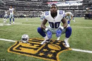 Social Media FAIL! Dallas Cowboys Dez Bryant is called out by PETA after he shared an Instagram Pic of him with a newborn “Ca