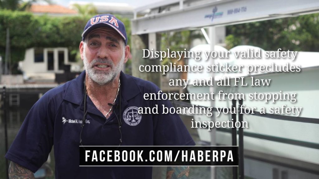 What is a Safety Inspection Decal? (105) Michael A Haber Miami Criminal Defense DUI BUI Lawyer