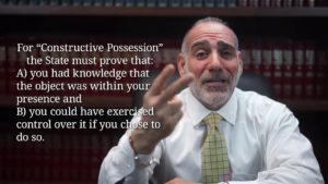 (145) What's the difference between Actual & Constructive Possession? ~ HaberPA Criminal Defense
