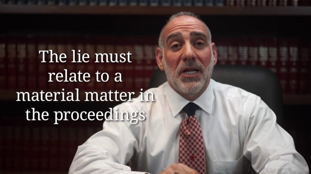 (168) What is Perjury in FL? - Michael A Haber Miami Criminal Defense DUI BUI Lawyer