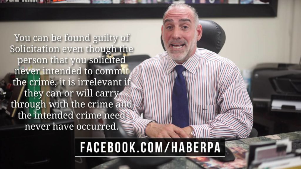 (134) What is Criminal Solicitation in FL? Michael A Haber Miami Criminal Defense DUI BUI Lawyer