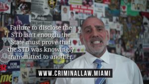 190) What is Knowing Transmission of a STD? ~ Michael A Haber Miami Criminal Defense DUI BUI Lawyer