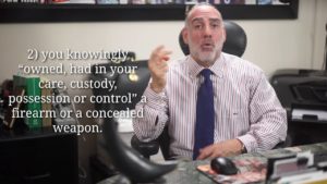 (144) Convicted Felons who Possess a Weapon / Firearm. Michael A Haber Miami Criminal DUI BUI Lawyer